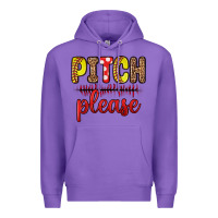 Purple pitch please Premium Hoodie - Zillion Design Studio