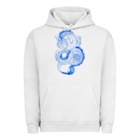 Pigment Lunar Rock blue dragon Urban Hoodie - RanaPortraitStore
