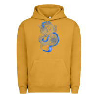 Pigment Peanut Butter blue dragon Urban Hoodie - RanaPortraitStore