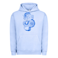 Pigment Grape Ice blue dragon Urban Hoodie - RanaPortraitStore