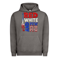 Pigment Tornado red white and pew pew pew Urban Hoodie - texasbilliewilder