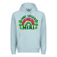 Blue Mist st patrick's day one lucky mini Premium Hoodie - RanaPortraitStore