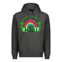 Charcoal Heather st patrick's day one lucky mini Premium Hoodie - RanaPortraitStore