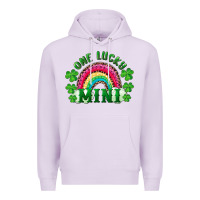 Lilac st patrick's day one lucky mini Premium Hoodie - RanaPortraitStore
