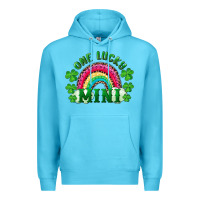 Ocean Blue st patrick's day one lucky mini Premium Hoodie - RanaPortraitStore
