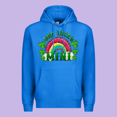 St Patrick's Day One Lucky Mini Premium Hoodie Designed By Ranaportraitstore