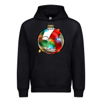 Black christmas  volleyball Urban Hoodie - Zillion Design Studio