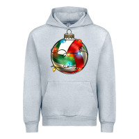 Heather Grey christmas  volleyball Urban Hoodie - Zillion Design Studio