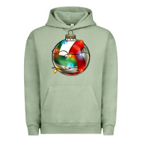 Pigment Oil Green christmas  volleyball Urban Hoodie - Zillion Design Studio