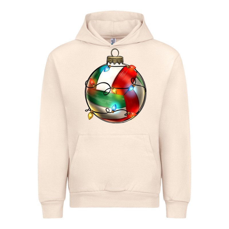 Christmas  Volleyball Urban Hoodie by Zillion Design Studio | Teevron