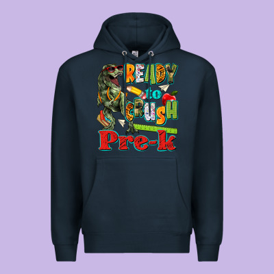 Ready To Crush Pre K Premium Hoodie Designed By Texasbilliewilder
