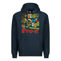 Navy ready to crush pre k Premium Hoodie - texasbilliewilder