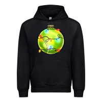 Black christmas  tennis Urban Hoodie - Zillion Design Studio