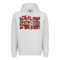 Dove Grey that s my sister on that field Premium Hoodie - Zillion Design Studio