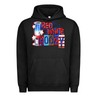 Pigment Black red white boozy billie wilder Urban Hoodie - texasbilliewilder