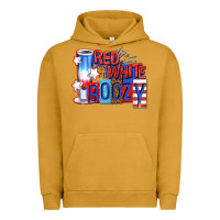 Pigment Peanut Butter red white boozy billie wilder Urban Hoodie - texasbilliewilder