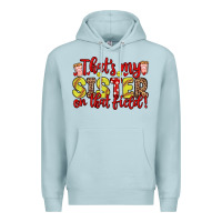 Blue Mist that s my sister on that field Premium Hoodie - Zillion Design Studio