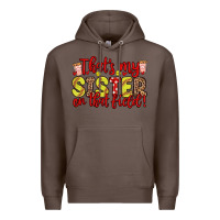 Coffee that s my sister on that field Premium Hoodie - Zillion Design Studio