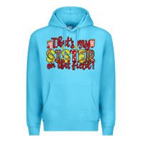 Ocean Blue that s my sister on that field Premium Hoodie - Zillion Design Studio