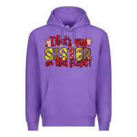 Purple that s my sister on that field Premium Hoodie - Zillion Design Studio