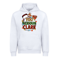 White you serious clark Urban Hoodie - Zillion Design Studio