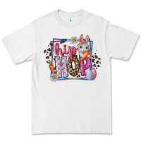 White hip hop Premium Tee - CowhideDigitalArt