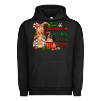 Pigment Black gingerbread wishes and cocoa kisses Urban Hoodie - Zillion Design Studio