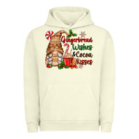 Pigment Pistachio gingerbread wishes and cocoa kisses Urban Hoodie - Zillion Design Studio