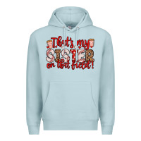Blue Mist that s my sister on that field Premium Hoodie - Zillion Design Studio