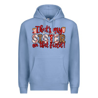 Colony Blue that s my sister on that field Premium Hoodie - Zillion Design Studio