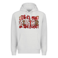 Dove Grey that s my sister on that field Premium Hoodie - Zillion Design Studio