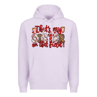 Lilac that s my sister on that field Premium Hoodie - Zillion Design Studio