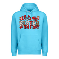 Ocean Blue that s my sister on that field Premium Hoodie - Zillion Design Studio