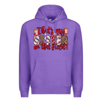 Purple that s my sister on that field Premium Hoodie - Zillion Design Studio