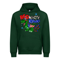 Forest Green red white rawr billie wilder Urban Hoodie - texasbilliewilder