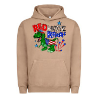 Pigment Burro red white rawr billie wilder Urban Hoodie - texasbilliewilder
