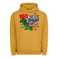 Pigment Peanut Butter red white rawr billie wilder Urban Hoodie - texasbilliewilder