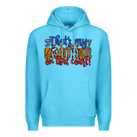 Ocean Blue that s my brother on that field Premium Hoodie - Zillion Design Studio