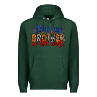 Sports Green that s my brother on that field Premium Hoodie - Zillion Design Studio