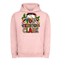 Pigment Salmon you serious clark Urban Hoodie - Zillion Design Studio
