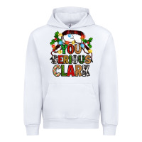 White you serious clark Urban Hoodie - Zillion Design Studio