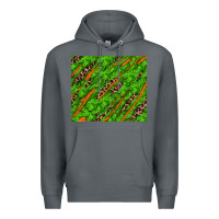 Rock distressed shamrock and leopard Premium Hoodie - RanaPortraitStore