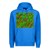 True Royal distressed shamrock and leopard Premium Hoodie - RanaPortraitStore