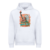 White retro freedom rocks billie wilder Urban Hoodie - texasbilliewilder