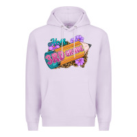 Lilac hello 3rd grade Premium Hoodie - RanaPortraitStore