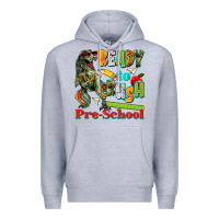 Heather Grey ready to crush pre school Premium Hoodie - texasbilliewilder