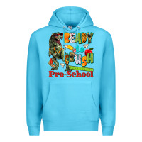 Ocean Blue ready to crush pre school Premium Hoodie - texasbilliewilder