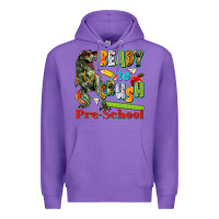 Purple ready to crush pre school Premium Hoodie - texasbilliewilder
