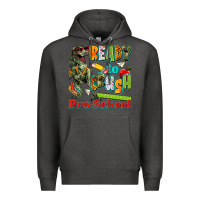 Charcoal Heather ready to crush pre school Premium Hoodie - texasbilliewilder