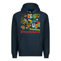 Navy ready to crush pre school Premium Hoodie - texasbilliewilder